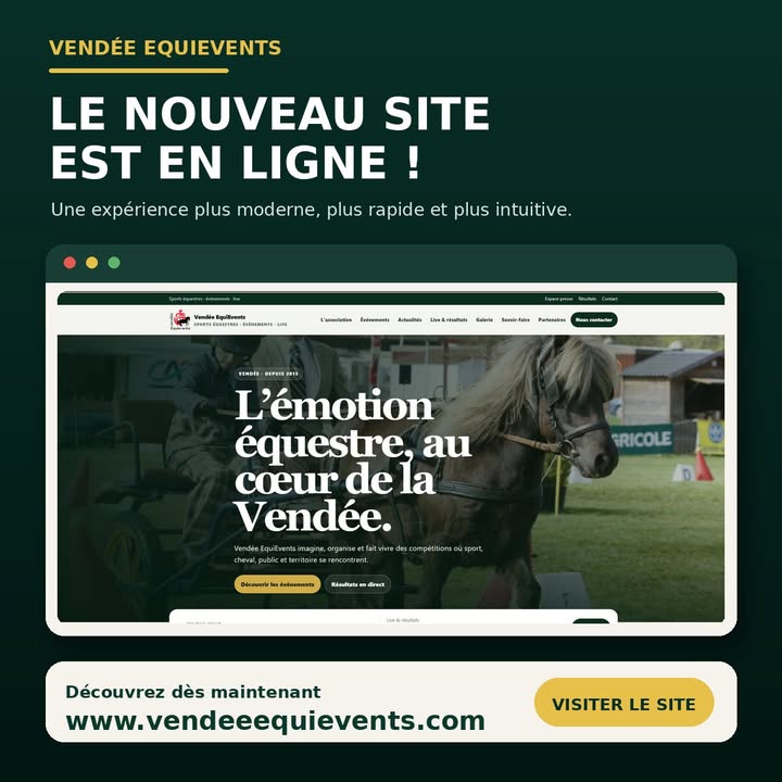 Publication Facebook Vendée EquiEvents